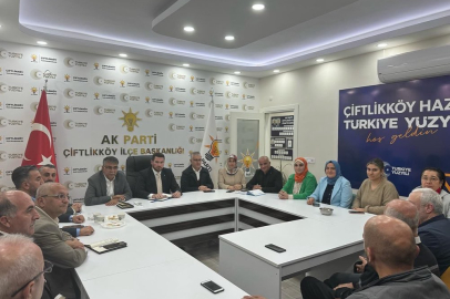 Yalova AK Parti Çiftlikköy İlçe Başkanlığı Yönetim Kurulu Toplantısını Gerçekleştirdi