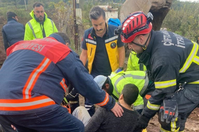 Yalova’da göçük sonucu toprak altında kalan işçi kurtarıldı