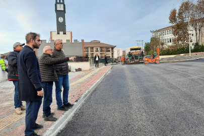 Yalova Kadıköy’de Yol Yapım Çalışmaları Hızla Devam Ediyor