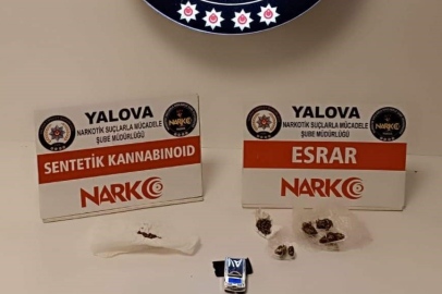 Yalova’da uyuşturucu operasyonu