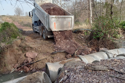 Yalova İl Özel İdaresi’nden köy yollarına bakım