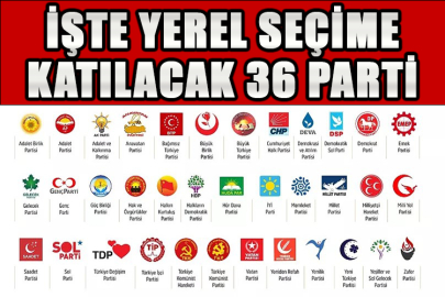 Seçime katılacak 36 siyasi parti belli oldu! İşte o partiler