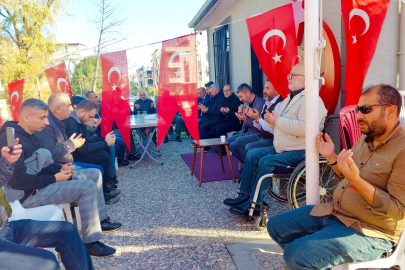 Yalova'da Şehitler için mevlit okutuldu