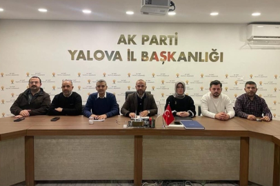 AK Parti Yalova İl Teşkilatı yeni yılın ilk yürütme ve yönetim kurulu toplantısını gerçekleştirdi