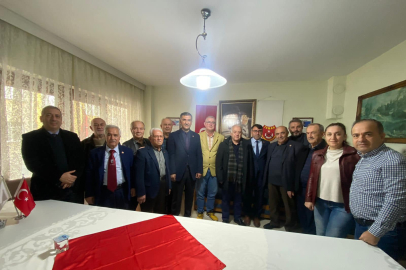 CHP Yalova Milletvekilli Becan Emekli Astsubayları ziyaret etti