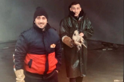 Yalova Armutlu'da mahsur kalan köpek kurtarıldı