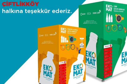 Çiftlikköy Belediyesi duyurdu; EKOMAT Projesi sona erdi