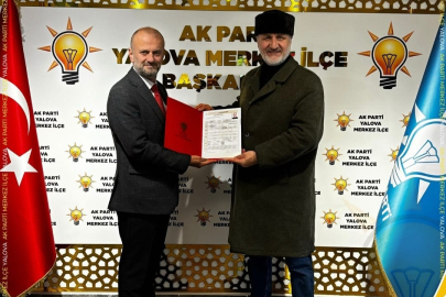 AK Parti Yalova Merkez İlçe’den Hakan Üstün, Belediye Meclis Üyeliği’ne aday adayı