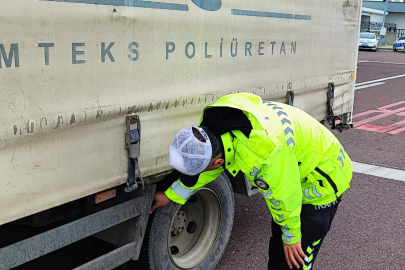 Yalova’da kış lastiği denetimleri sıkılaştı