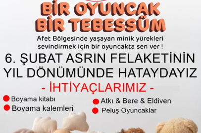 YSAK 6 Şubat depreminin yıl dönümünde Hatay’a gidiyor