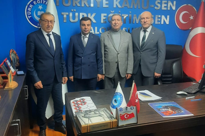 Yalova MHP’den Kamu-Sen’e hayırlı olsun ziyareti