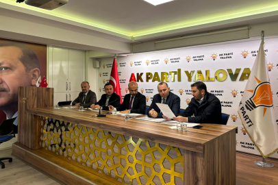 AK Parti Yalova Belediye Meclis Grup Toplantısı gerçekleştirildi