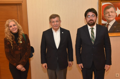 Çandır, Davutoğlu ile bir araya geldi