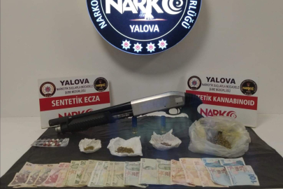 Yalova polisinden uyuşturucu operasyonu