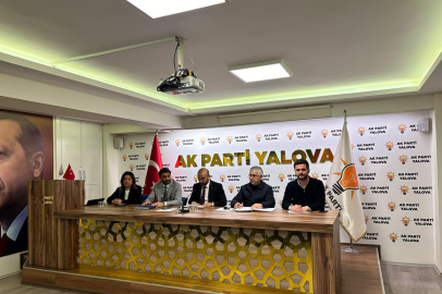 Yalova AK Parti İl Başkanlığı haftalık olağan il yönetim ve yürütme kurulu toplantısını yaptı