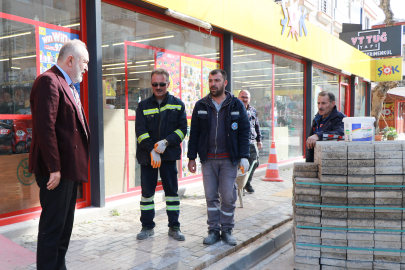 Çiftlikköy’e dekoratif aydınlatma çalışmaları sürüyor