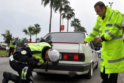 Yalova’da polisten abarth egzozlara karşı denetim