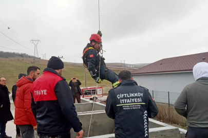 Yalova’da inşaat işçisi 6 metreden düştü