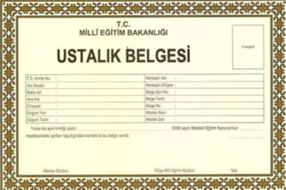 Ustalık belgesi nasıl alınır?