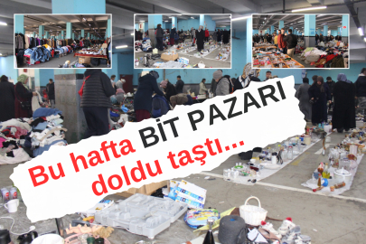 Yalovalılar soluğu bit pazarında buldu! Bit Pazarı bu hafta hınca hınç doldu taştı