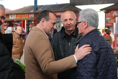 Chp Çiftlikköy Başkan Adayı Yele,  “Pazar yerinde otopark sorununu çözeceğiz”