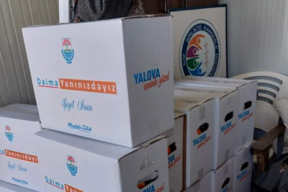 Yalova Belediyesi’nden STK’lara ramazan yardımı