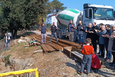 Yalova’da Tuna Camisinin temeline ilk beton dualarla konuldu