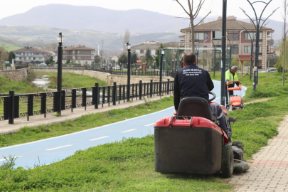 Yalova’da bisiklet ve yürüyüş yollarına bahar bakımı