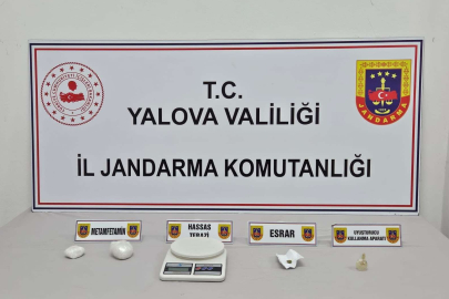 Yalova’da Jandarmadan uyuşturucu operasyonu