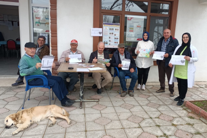 Çiftlikköy'de sağlık eğitimleri devam ediyor