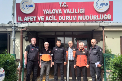 Yalova MAG-DER AFAD Müdürü Erdoğan'ı ziyaret etti