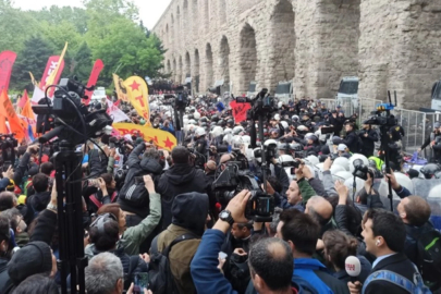 Saraçhane’de 1 Mayıs gerilimi! Polis Taksim yürüyüşüne izin vermedi, arbede yaşandı