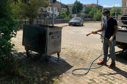 Armutlu'da temizlik çalışmaları sürüyor