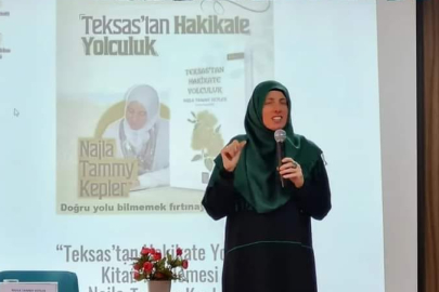 ABD'li Yazar Najla Tammy Kepler, Yalova’da okurlarıyla buluştu