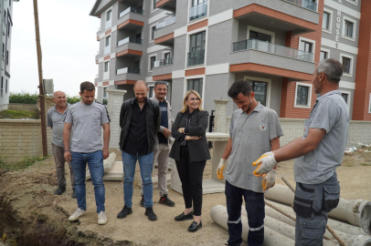 Başkan Yasemin Fazlaca, sahaya indi