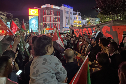 Yalova’da Gazze’ye dua, İsrail’e lanet yağdı