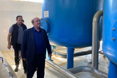 Başkan Temel Esenköy’de su arama çalışmalarına katıldı