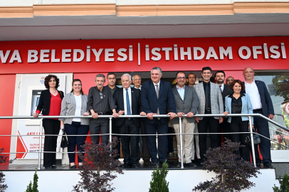 Yalova Belediyesi İstihdam Ofisi törenle açıldı