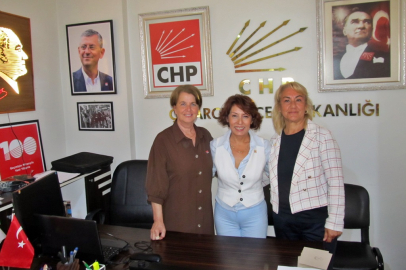 CHP Çınarcık Kadın Kolları Başkanı Hatice Dursun oldu