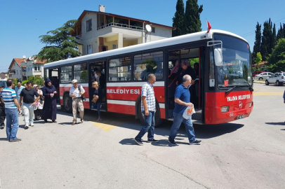 Yalova Belediyesi'nden bayramda mezarlıklara ücretsiz ulaşım