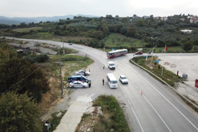 Yalova'da dronla denetimler başladı