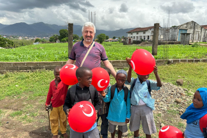 Çiftlikköy Müftüsü Ulusoy’dan, Sierra Leone’ye bayram ziyareti