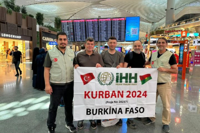 Yalova İHH kurban bağışlarını Burkina Faso’ya ulaştırdı