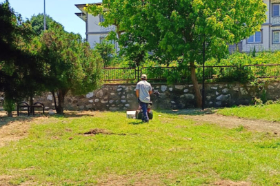 Subaşı'nda  halkın devamlı kullandığı parklar bakımdan geçti