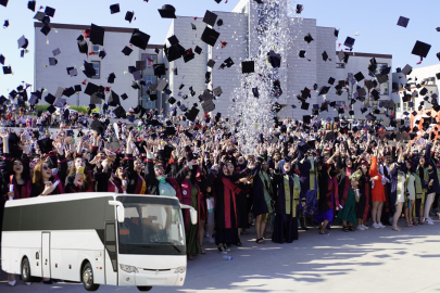 YAÜ Mezuniyet töreni için araba kaldıracak