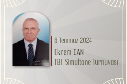 Yalovalı Ekrem Can’ın anısına Briç Turnuvası düzenleniyor