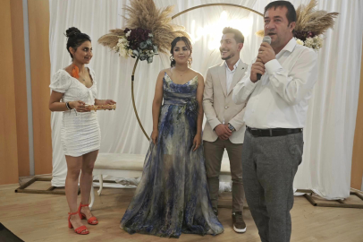 Turan Canbay nikah ve nişan töreninde bulundu