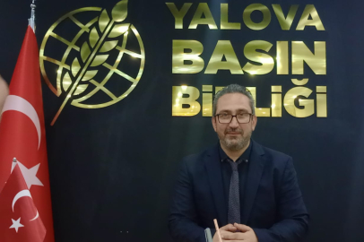 Yalova Basın Birliği Başkanı Erhan Erdoğan, 