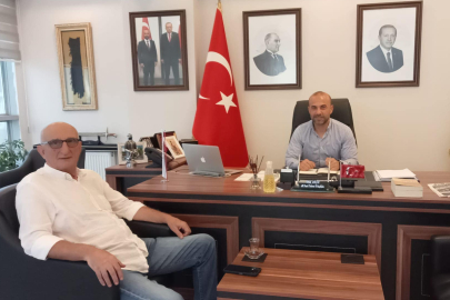 Fahrettin Yıldız ve Sami Tuşik, Ak Parti İl Başkanı Güçlü’yü ziyaret etti