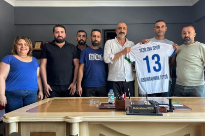 Abdurrahman Tutuğ Yeşil Yalova FK’ya başarılar diledi